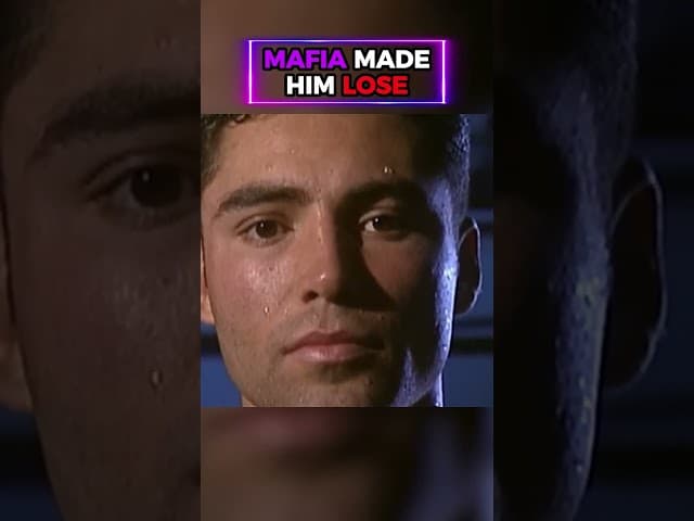 MAFIA THREATENED DE LA HOYA 😱 #shorts