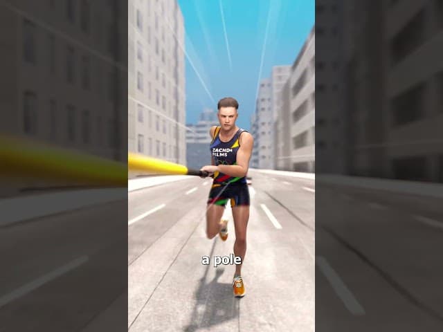 Pole Vaulting Over The Empire State Building 🤨
