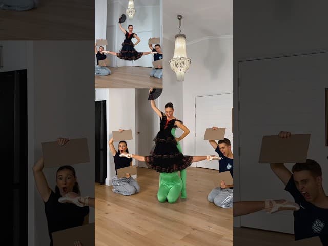 SUBSCRIBE FOR 7 YEARS OF GOOD LUCK! 🍀😅 - #dance #funny #couple #shorts