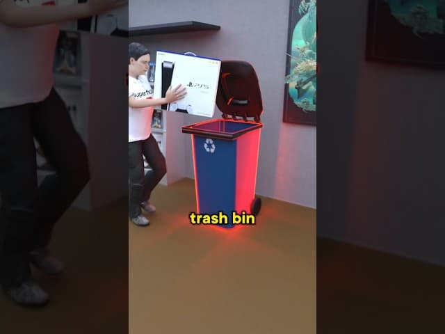 A Gamer Saving a PlayStation...💀