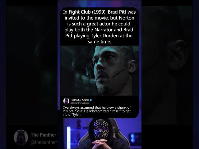 Fight Club’s Twist Makes Norton Act for Two Characters