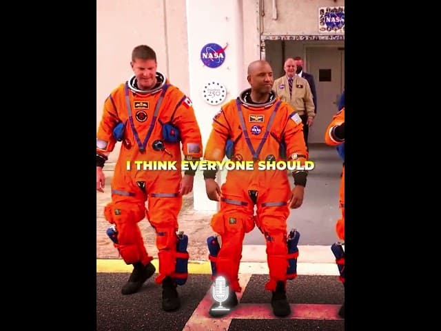 Bald Astronaut Wins Fallon’s Hair Question😂