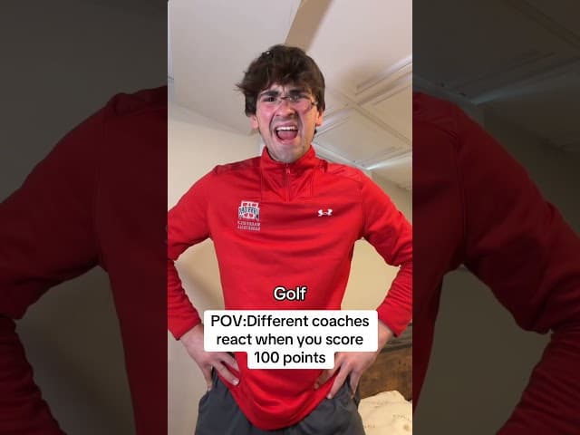 Golf 💀💀#coach #skit