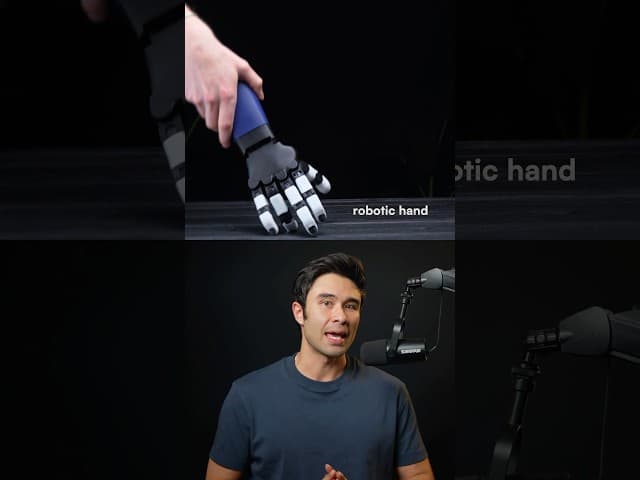 Anyone can build one of these robot hands… 👀 #trendingshorts #robot #opensource #tech