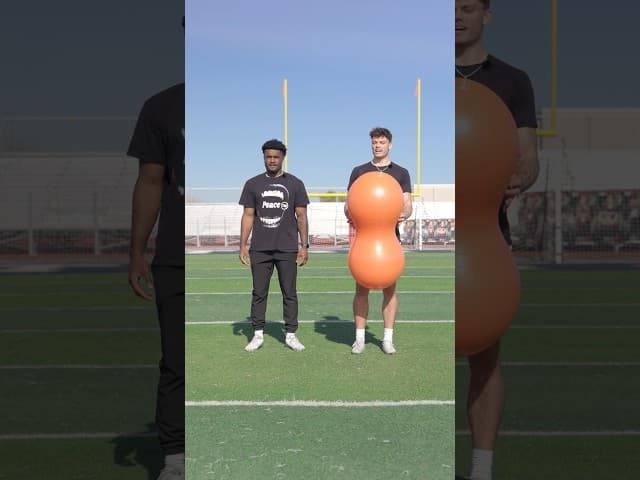 Punt, Pass, Kick Field Goal (Peanut Ball Edition)