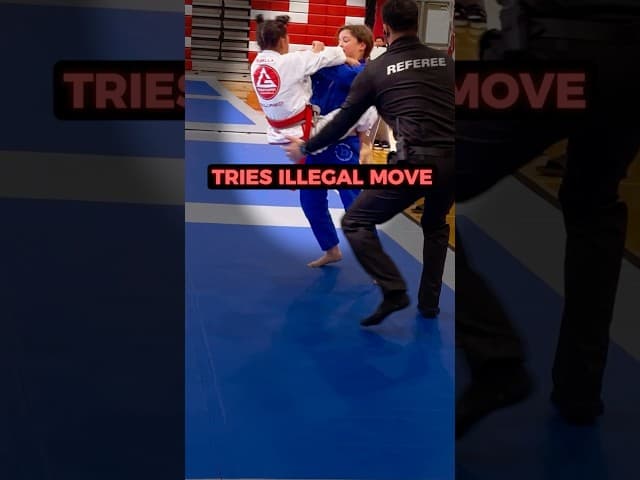 Should She Get A Lifetime Ban?🤔(@isabellajiujitsugirl)