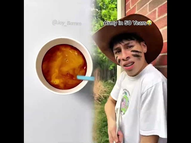 the US army gon b full of gen z's 😭oh no #funny #mosiah #army