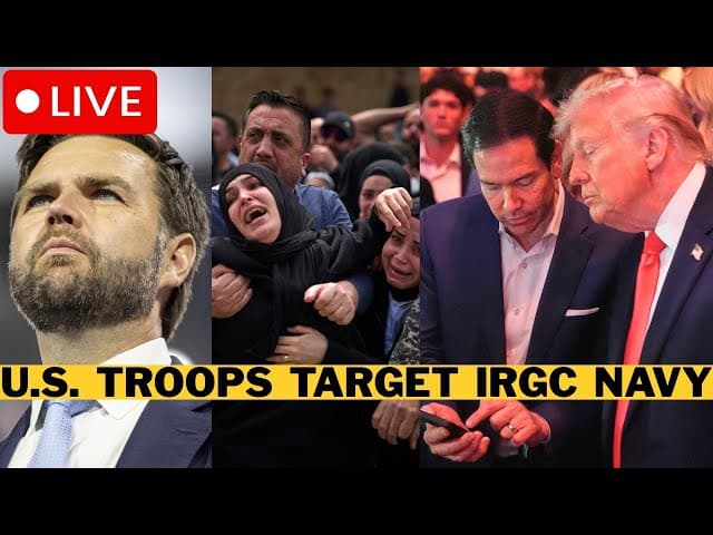 🚨 BREAKING: Iran Ceasefire Talks FAIL - U.S. Navy To Blockade Hormuz