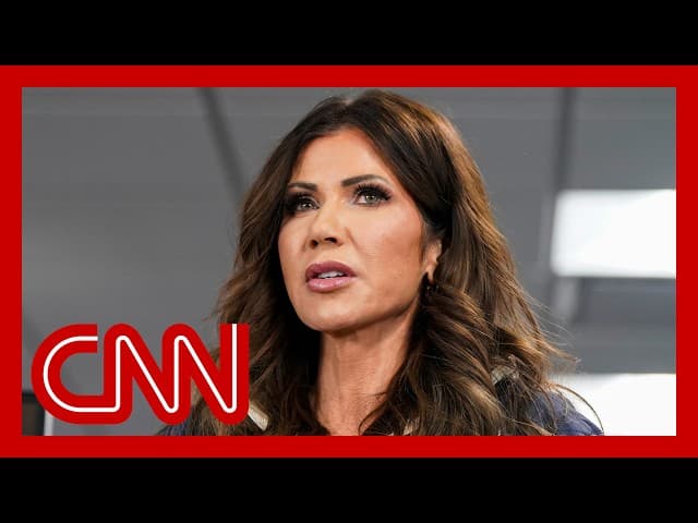 Trump fires DHS Secretary Kristi Noem