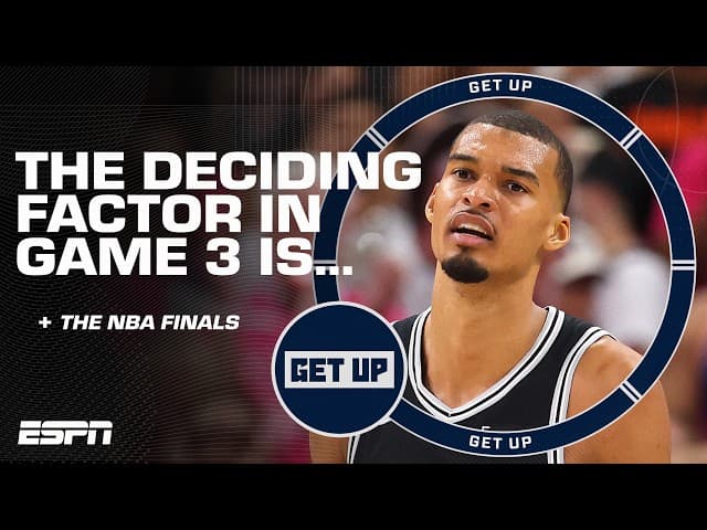 Will the Spurs win Game 3?! ‘The Spurs don’t seem broken at all!’ - Vincent Goodwill | Get Up