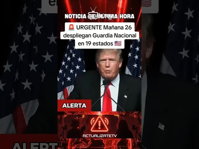 ¡URGENTE! DESPLIEGUE MASIVO DE LA GUARDIA NACIONAL 🚨