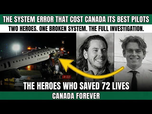 They Warned the System Was Broken. Two Canadian Pilots Paid the Price.
