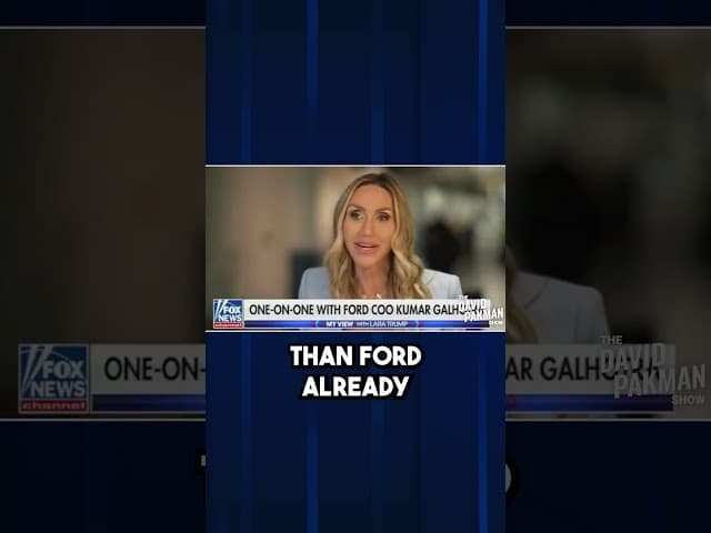Ford Exec SLAMS Trump’s tariffs on live TV #shorts