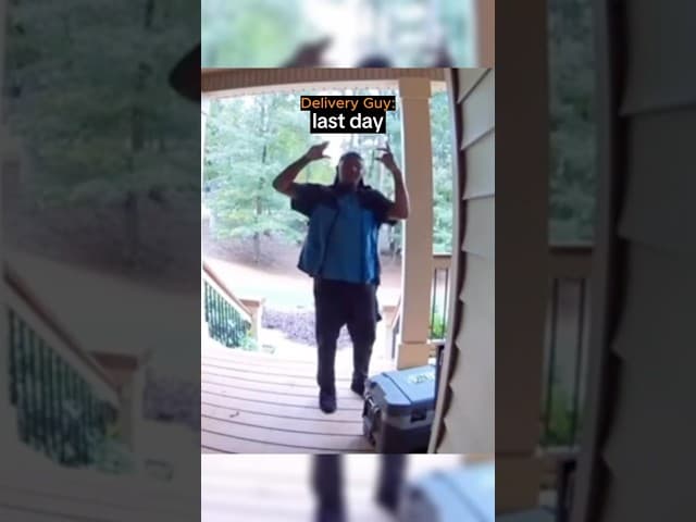 When Your Delivery Driver Says Goodbye...