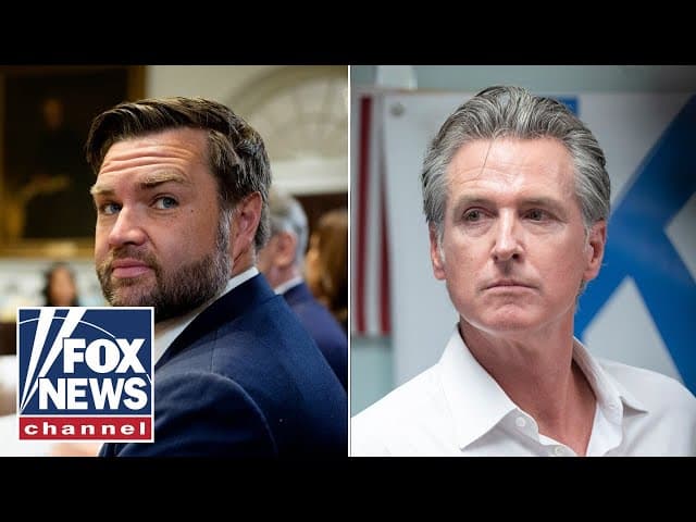 JD Vance hits back with hilarious response to Newsom's trolling