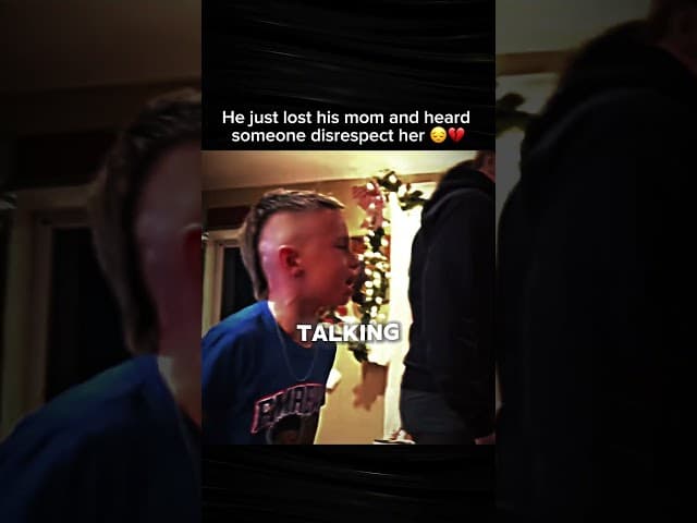 Losing his mom was already painful… hearing her disrespected made it even worse😔 #emotional #core