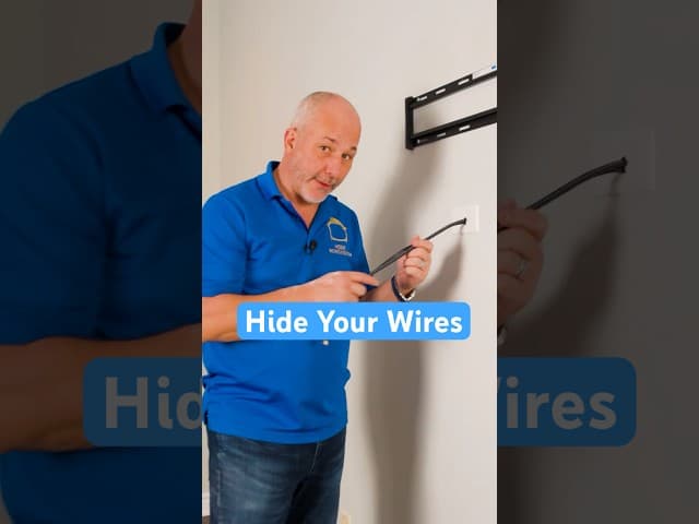 The Easiest Way to Hide TV Cables (No Mess)