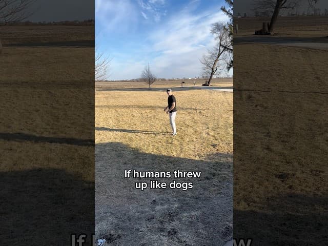 If Humans Threw Up Like Dogs