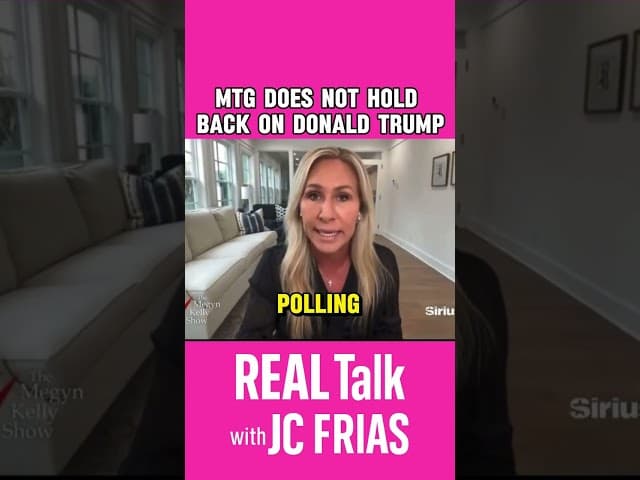 MTG Turns on Trump?! Cracks in MAGA? #MTG #Trump #breakingnews  #lamonttyson