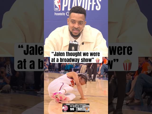 CJ McCollum on his tech vs Jalen Brunson