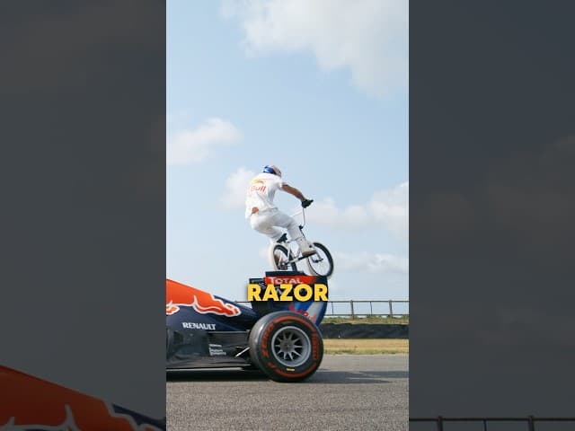 How To Jump Over An F1 Car On A Bike (Not A Tutorial 👀)