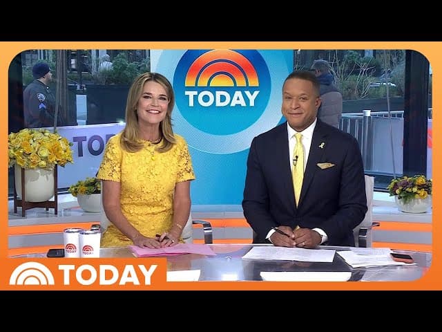 Savannah Guthrie Returns to TODAY: ‘It is Good to Be Home’