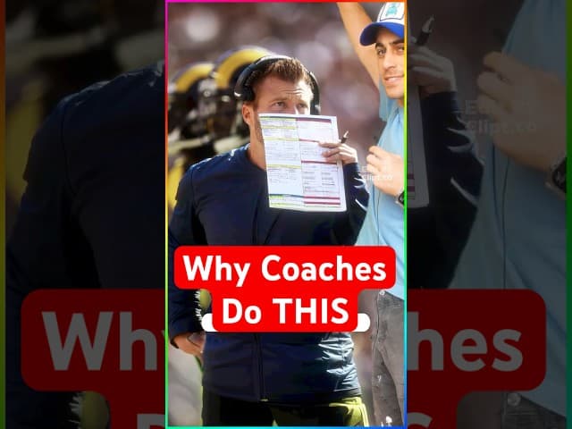 The CRAZY reason coaches do this..