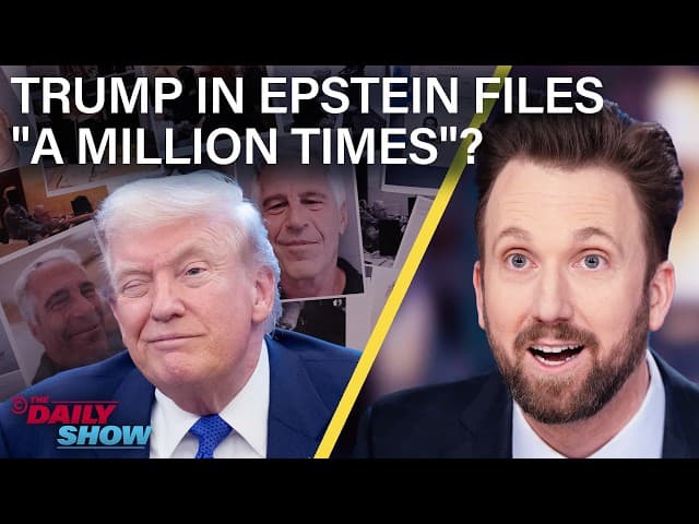 Trump in Epstein Files "a Million Times" & Lutnick Admits Lunch with Epstein | The Daily Show