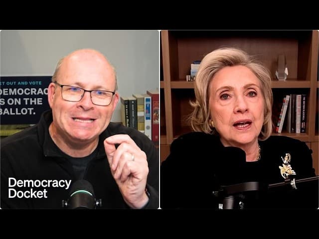 Hillary Clinton: The Supreme Court Knows Its Own Rulings Are "Nonsensical"