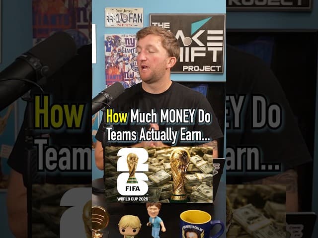 How Much Money Do Teams Actually Earn At The World Cup? #fyp #worldcup #money #soccer