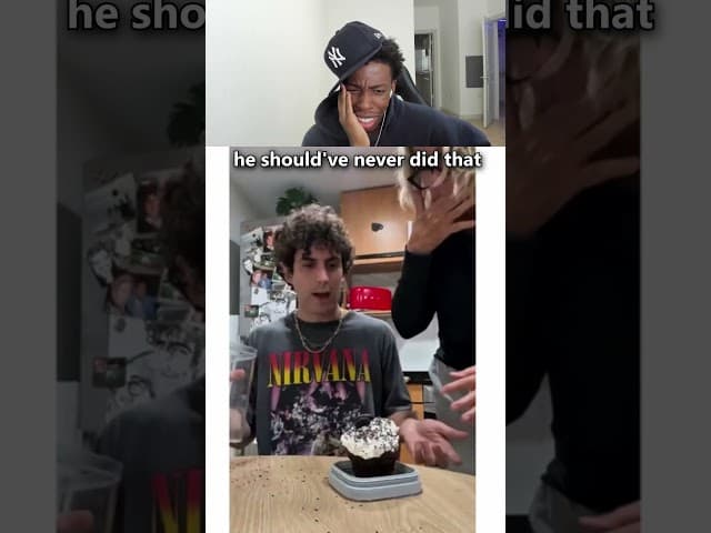 he should've never did that