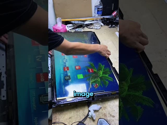 Why This TV Screen Turns Completely White 😳