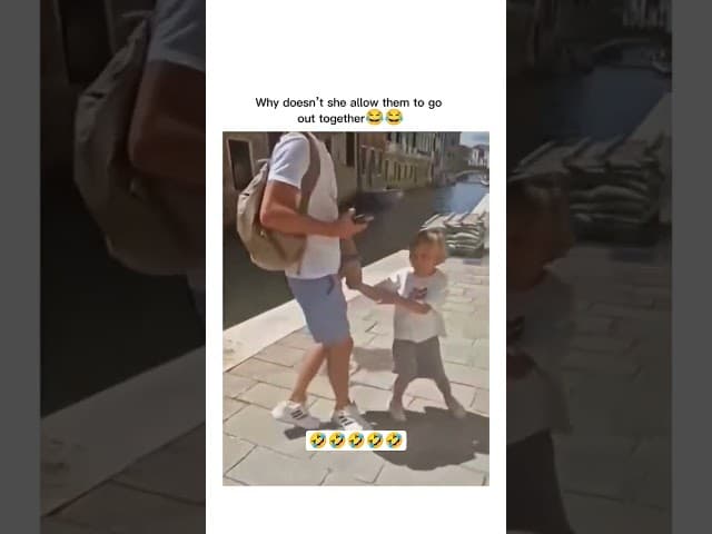 why doesn't she allow them to go out together😭🤣 #funnyvideo #funny #funniestvideo #funnymoment #love