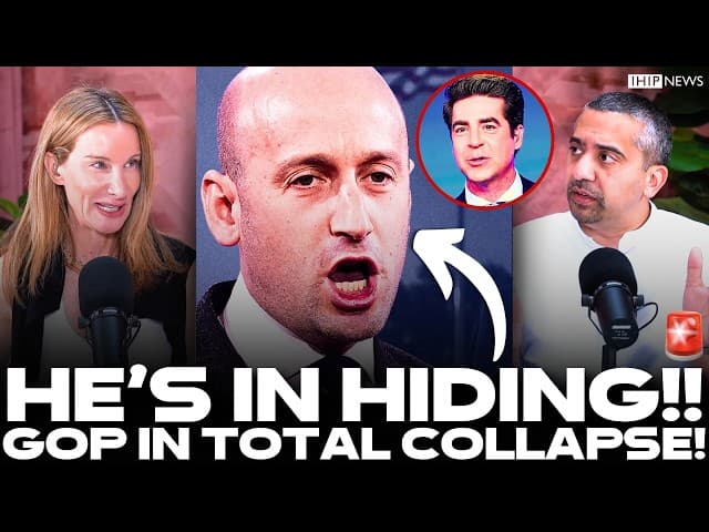 IHIP News: 🚨 Stephen Miller IN HIDING After It ALL BACKFIRES! Trump's WH in TOTAL CHAOS!