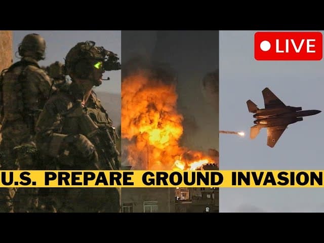 🚨 BREAKING: U.S. Pilot Rescued From Iran - Army Prepare Ground Invasion