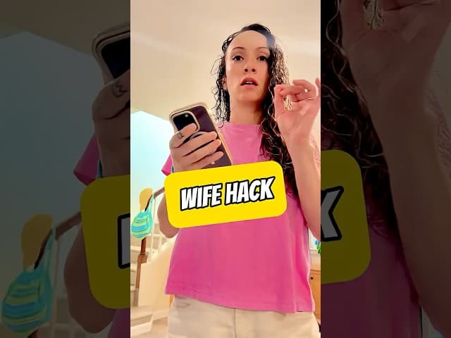 Wife hack that need to know #hack #funny #skit #couple