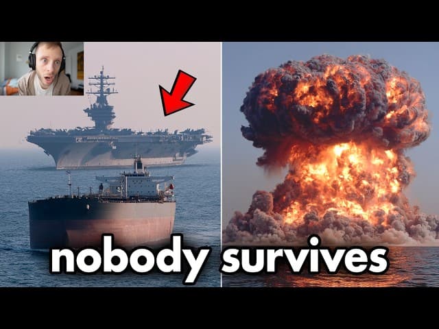 Iran’s Tankers CROSS Trump’s Blockade… INSTANTLY REGRET IT