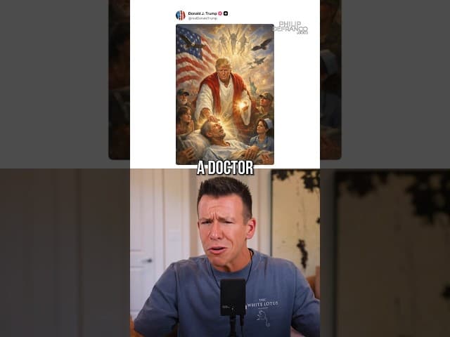 Trump Posted Himself as Jesus and Said He Thought It Was a Doctor 🤣