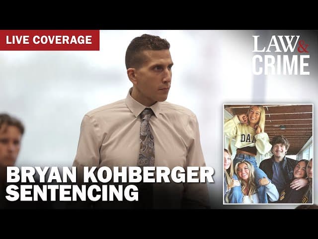 LIVE: Bryan Kohberger Sentencing — ID v. Bryan Kohberger