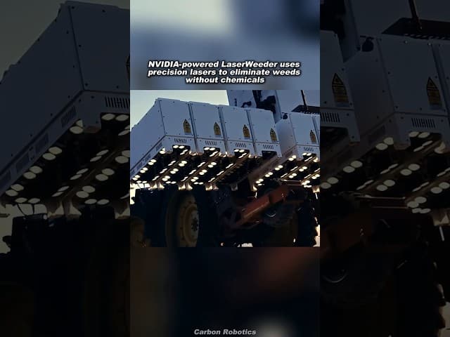 This NVIDIA-Powered Machine Destroys Weeds Using Lasers