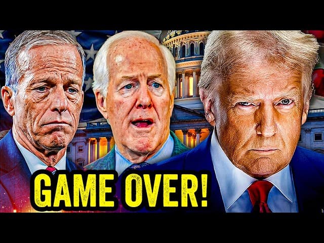 Sen John Thune STORMS OUT after Trump’s SHOCK Endorsement DESTROYS GOP Establishment!!!