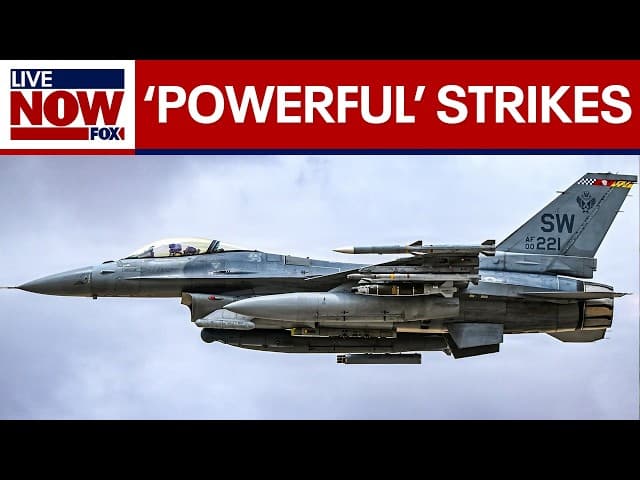 BREAKING: US launches new strikes against Iran in 'powerful' response
