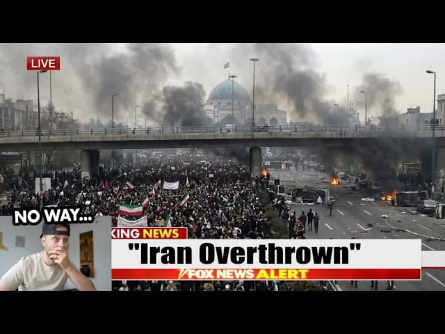 Iran's Capital Just COLLAPSED... as Trump Tells Protesters "TAKE IT BACK"