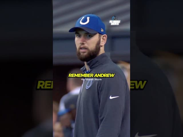 Andrew Luck Was Pushed Into Retirement 😮