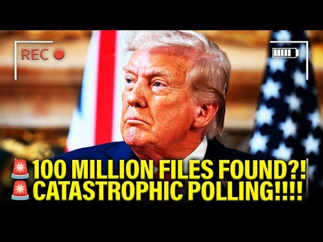 Trump PANICS as 100 MILLION FILES FOUND?!!