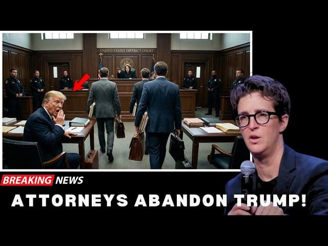 BREAKING: Trump Held in Contempt — Marshals Called to Courtroom in Unprecedented Move