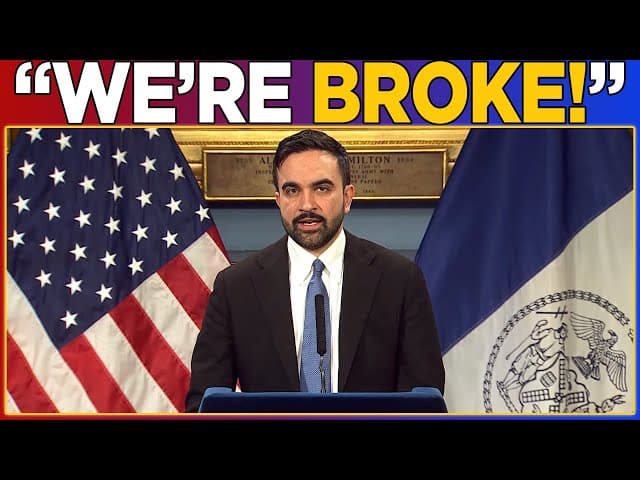 Zohran Mamdani HUMILIATED as Communist Plan BACKFIRES