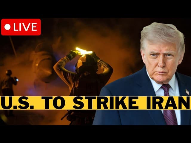 🚨 LIVE: Trump Rejects Iran Deal - U.S. Military To Strike IRGC