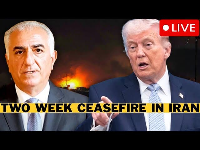 🚨 BREAKING: Ceasefire REACHED In Iran War - Pahlavi's Urgent Message To Army