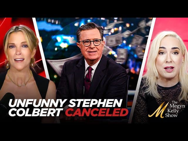 Stephen Colbert CANCELED After Losing CBS Millions and Whines About Politics, with Maureen Callahan